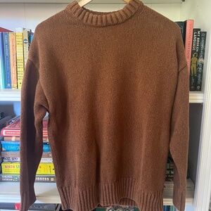GAP 100% Cotton Oversized Boyfriend Sweater (size: Small)